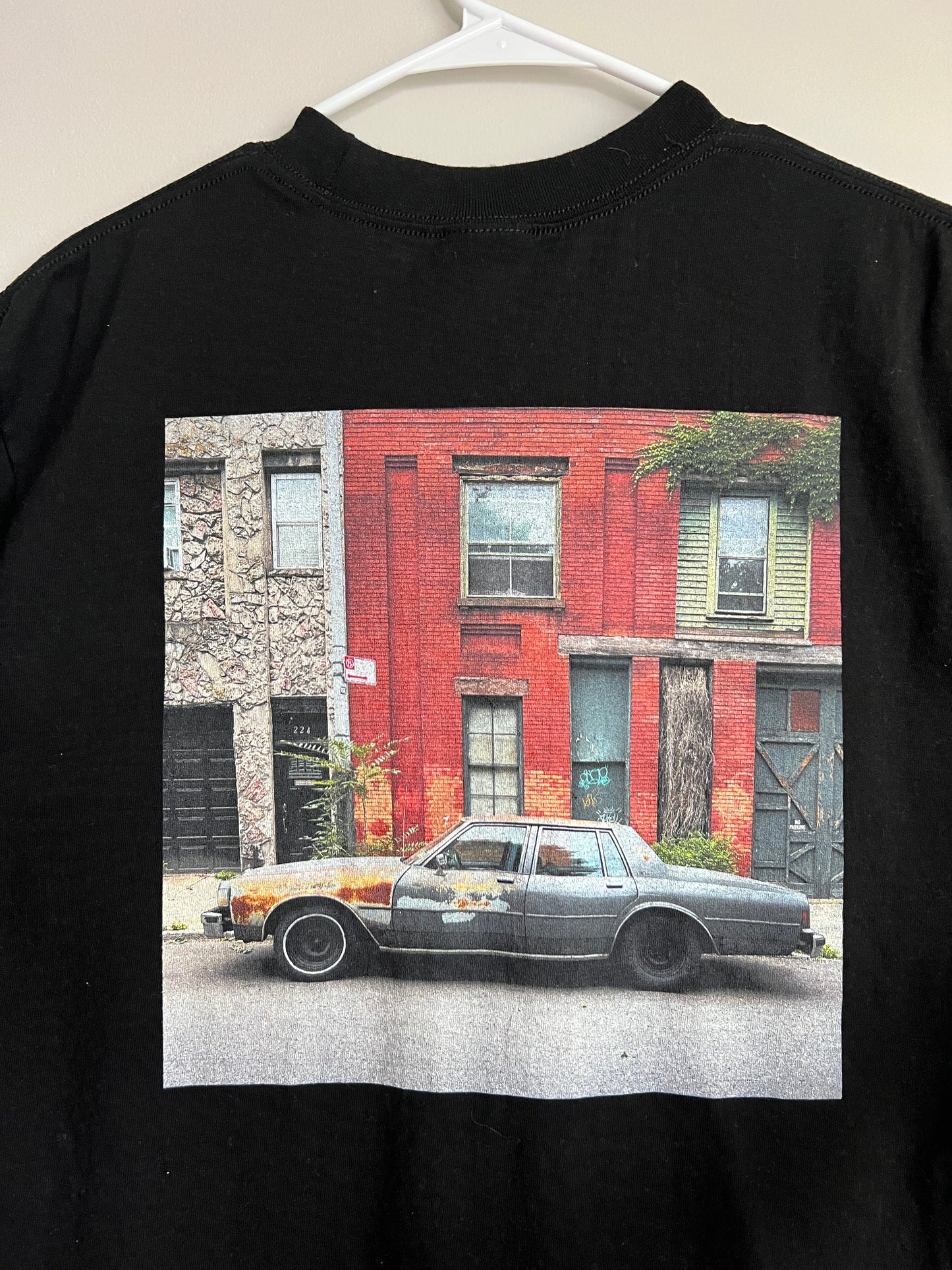 Black T-Shirt w/ 1999 Chevrolet Caprice Brougham LS